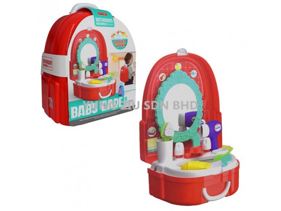 7F702#BATHROOM BACKPACK BABY CARE